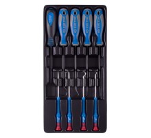 Набор для демонтажа сальников и колец, ложемент, 9 предметов KING TONY 9-30909AY