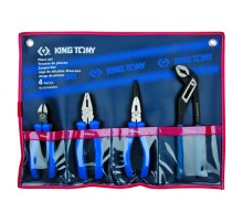 Набор пассатижей и бокорезов, 4 предмета KING TONY 42104GP01 Набор пассатижей и бокорезов, 4 предмета KING TONY 42104GP01