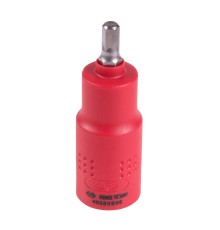 Насадка (бита) торцевая диэлектрическая 1/2", HEX, 6 мм, L = 75 мм KING TONY 4025VE06