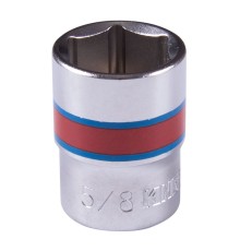 Головка торцевая стандартная шестигранная 3/8", 5/8", дюймовая KING TONY 333520S Головка торцевая стандартная шестигранная 3/8", 5/8", дюймовая KING TONY 333520S