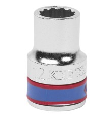 Головка торцевая стандартная двенадцатигранная 1/2", 12 мм KING TONY 433012M Головка торцевая стандартная двенадцатигранная 1/2", 12 мм KING TONY 433012M