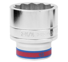 Головка торцевая стандартная двенадцатигранная 1", 2-15/16", дюймовая KING TONY 833094S