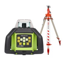 Комплект: ротационный нивелир RGK SP-610G с калибровкой + элевационный штатив RGK SH-340 Комплект: ротационный нивелир RGK SP-610G с калибровкой + элевационный штатив RGK SH-340