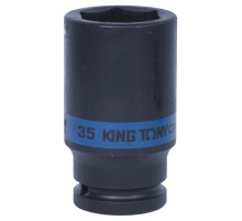 Головка торцевая ударная глубокая шестигранная 3/4", 35 мм KING TONY 643535M