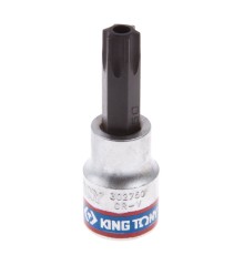 Насадка (бита) торцевая 3/8", Torx, T50, L = 50 мм, с отверстием KING TONY 302750