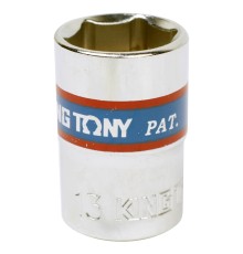 Головка торцевая стандартная шестигранная 3/8", 13 мм KING TONY 333513M Головка торцевая стандартная шестигранная 3/8", 13 мм KING TONY 333513M