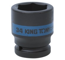 Головка торцевая ударная шестигранная 3/4", 34 мм KING TONY 653534M