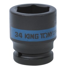 Головка торцевая ударная шестигранная 3/4", 34 мм KING TONY 653534M Головка торцевая ударная шестигранная 3/4", 34 мм KING TONY 653534M