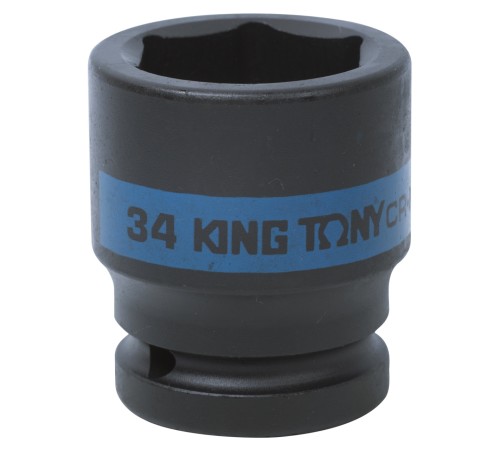 Головка торцевая ударная шестигранная 3/4", 34 мм KING TONY 653534M Головка торцевая ударная шестигранная 3/4", 34 мм KING TONY 653534M
