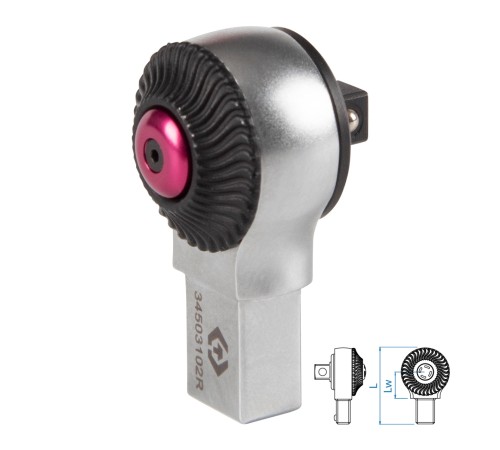 Насадка трещоточная серии "FIT", 1/4", 9х12 мм KING TONY 34503102R