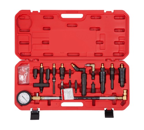 Компрессометр дизельный, 0-70 атм, комплект адаптеров МАСТАК 120-12070C