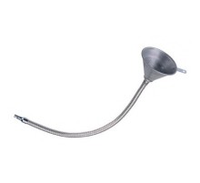 Воронка с гибким сливом, металлическая МАСТАК 135-00007