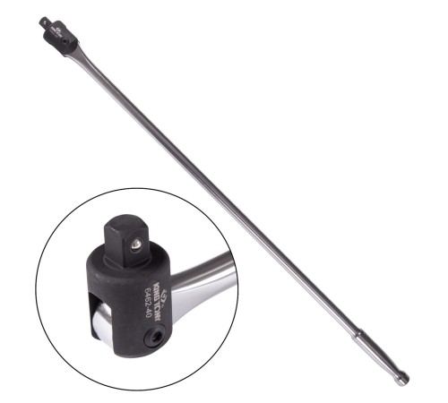 Вороток 3/4", 1020 мм, с шарниром KING TONY 6462-40P Вороток 3/4", 1020 мм, с шарниром KING TONY 6462-40P