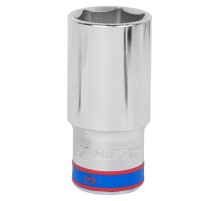 Головка торцевая глубокая шестигранная 1/2", 27 мм KING TONY 423527M Головка торцевая глубокая шестигранная 1/2", 27 мм KING TONY 423527M