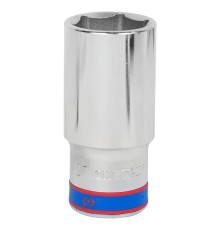 Головка торцевая глубокая шестигранная 1/2", 27 мм KING TONY 423527M