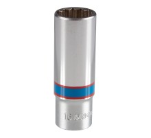 Головка торцевая глубокая двенадцатигранная 3/8", 16 мм KING TONY 323016M