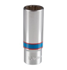 Головка торцевая глубокая двенадцатигранная 3/8", 16 мм KING TONY 323016M