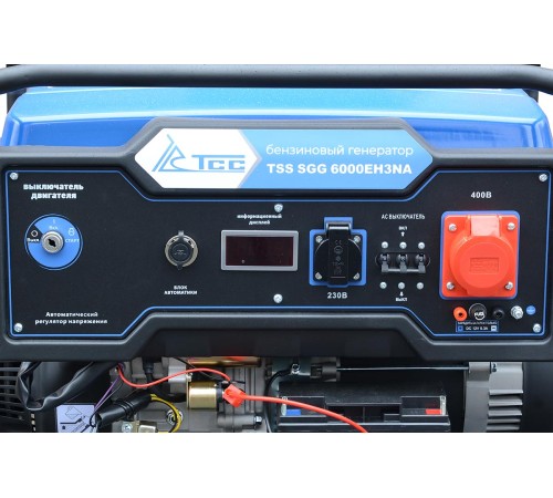 Бензогенератор 6 кВт с АВР TSS SGG 6000EH3NA  Бензогенератор 6 кВт с АВР TSS SGG 6000EH3NA