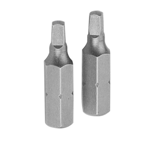 Набор вставок (бит) торцевых 1/4", Square, S3, 25 мм, 2 предмета TOLSEN TT20240 Набор вставок (бит) торцевых 1/4", Square, S3, 25 мм, 2 предмета TOLSEN TT20240