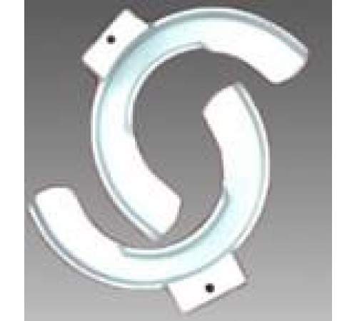 Ремкомплект для стяжки пружин 100-00008C, скоба стяжная 125 - 215 мм, 2 шт МАСТАК 100-00008CR03