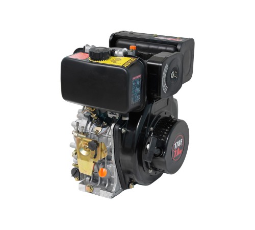 Двигатель дизельный TSS Excalibur 178F-K1 (вал цилиндр под шпонку 25/72.2 / key)