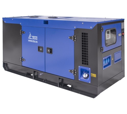 Дизельный генератор ТСС АД-20С-Т400-1РКМ7 в шумозащитном кожухе Дизельный генератор ТСС АД-20С-Т400-1РКМ7 в шумозащитном кожухе