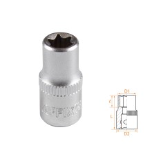 Головка торцевая TORX Е-стандарт 1/4", E8 AFFIX AF00023008