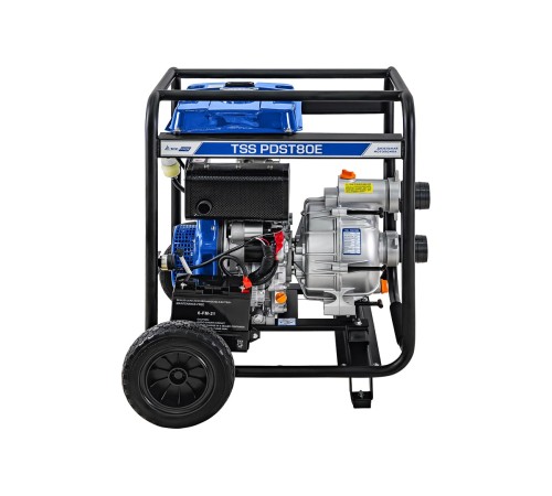 Мотопомпа дизельная TSS PDST80E (с электростартом, АКБ) Мотопомпа дизельная TSS PDST80E (с электростартом, АКБ)