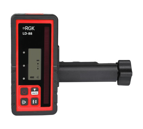 Комплект: ротационный нивелир RGK SP-502 + миллиметровый приёмник излучения RGK LD-88