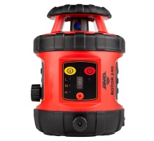 Комплект: ротационный нивелир AMO ROTOR 240 + штатив RGK SH-230 рейка