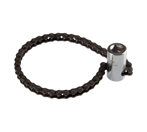 Съемник масляных фильтров, 60-120 мм, 1/2", цепной KING TONY 3209-120