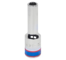 Головка торцевая глубокая двенадцатигранная 1/2", 9 мм KING TONY 423009M