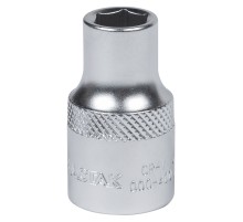 Головка торцевая стандартная шестигранная 1/2", 09 мм МАСТАК 000-40009