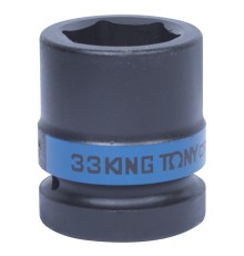 Головка торцевая ударная шестигранная 1", 33 мм KING TONY 853533M Головка торцевая ударная шестигранная 1", 33 мм KING TONY 853533M