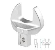 Насадка рожковая серии "FIT", 18 мм, 9х12 мм KING TONY 34501118M