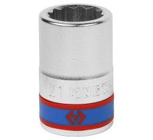 Головка торцевая стандартная двенадцатигранная 3/4", 21 мм KING TONY 633021M Головка торцевая стандартная двенадцатигранная 3/4", 21 мм KING TONY 633021M