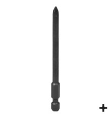 Вставка (бита) торцевая 1/4", Phillips, PH1, 90 мм, для шуруповерта KING TONY 719001P