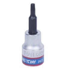 Насадка (бита) торцевая 3/8", Torx, T20, L = 50 мм KING TONY 302320 Насадка (бита) торцевая 3/8", Torx, T20, L = 50 мм KING TONY 302320