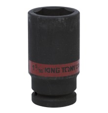 Головка торцевая ударная глубокая шестигранная 3/4", 1-5/16", дюймовая KING TONY 643542S Головка торцевая ударная глубокая шестигранная 3/4", 1-5/16", дюймовая KING TONY 643542S