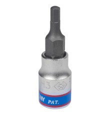 Насадка (бита) торцевая 1/4", Hex, 3 мм, L = 37 мм KING TONY 203503