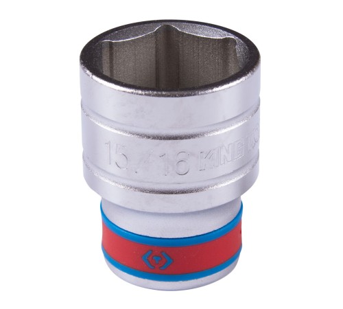 Головка торцевая стандартная шестигранная 1/2", 15/16", дюймовая KING TONY 433530S Головка торцевая стандартная шестигранная 1/2", 15/16", дюймовая KING TONY 433530S