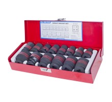 Набор ударных торцевых головок 1/2", шестигранные, 3/8"-1&1/4", 14 предметов KING TONY 4414SP