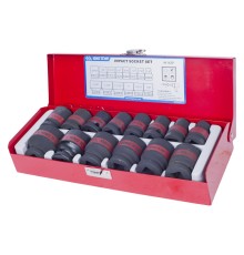 Набор ударных торцевых головок 1/2", шестигранные, 3/8"-1&1/4", 14 предметов KING TONY 4414SP Набор ударных торцевых головок 1/2", шестигранные, 3/8"-1&1/4", 14 предметов KING TONY 4414SP
