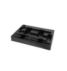 Ложемент для набора выколоток и керн с молотками 9-90106SR, PVC KING TONY 84714520B