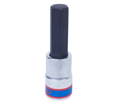 Насадка (бита) торцевая 1/2", Hex, 14 мм, L = 80 мм KING TONY 403514 Насадка (бита) торцевая 1/2", Hex, 14 мм, L = 80 мм KING TONY 403514