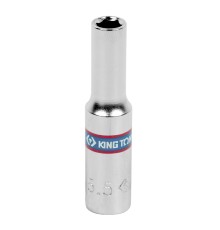 Головка торцевая глубокая шестигранная 1/4", 5,5 мм KING TONY 223555M
