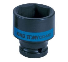 Головка торцевая ударная шестигранная 1", 63 мм KING TONY 853563M Головка торцевая ударная шестигранная 1", 63 мм KING TONY 853563M