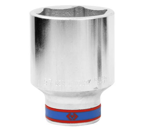 Головка торцевая глубокая шестигранная 3/4", 57 мм KING TONY 623557M