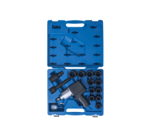 Гайковерт пневматический ударный 3/4", 1085 Нм, с комплектом ударных головок, 18 предметов KING TONY 64114AMP