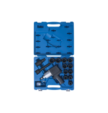 Гайковерт пневматический ударный 3/4", 1085 Нм, с комплектом ударных головок, 18 предметов KING TONY 64114AMP